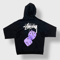 Stüssy Dice Purple Graphic Hoodie