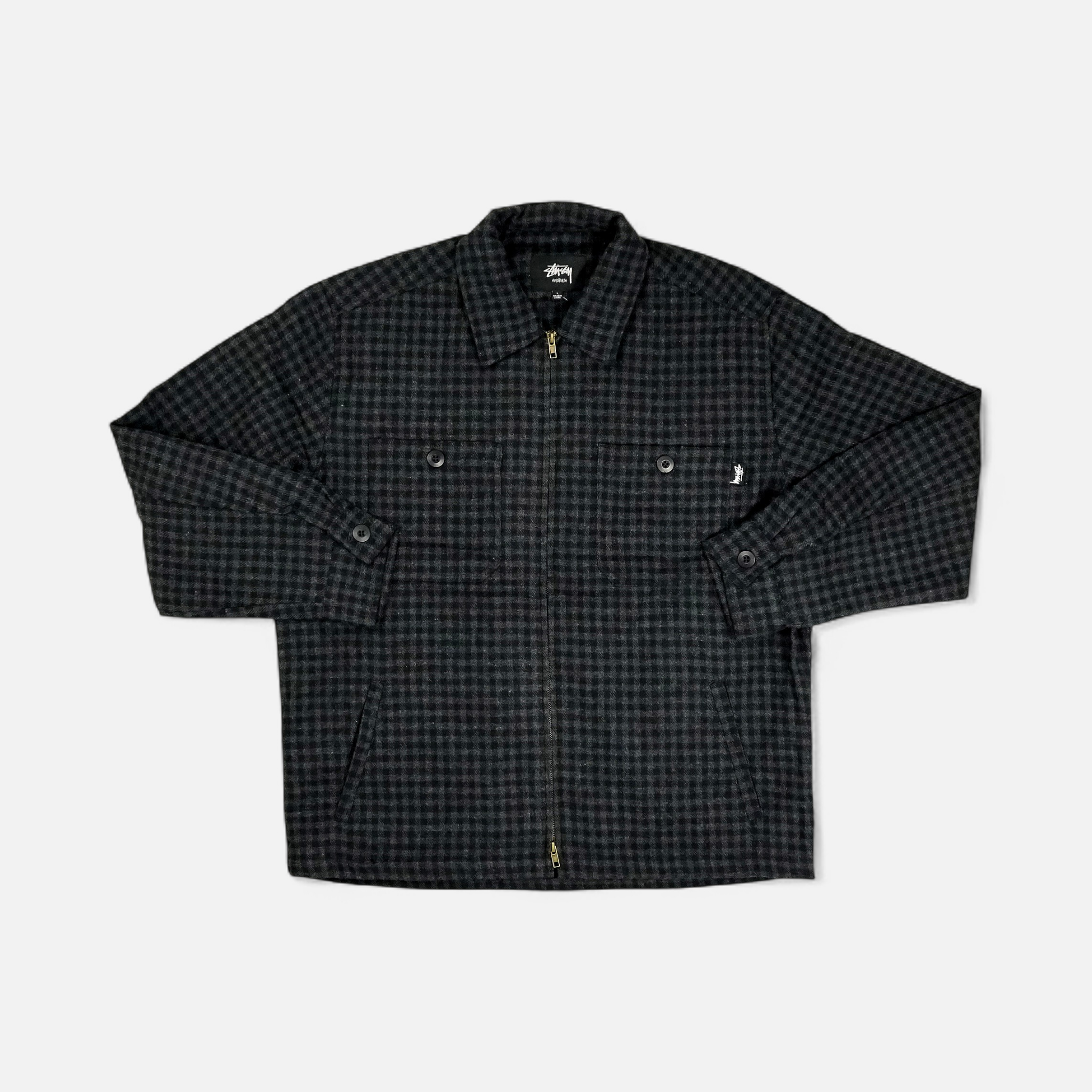 Vintage Stussy Black Jacket (L)
