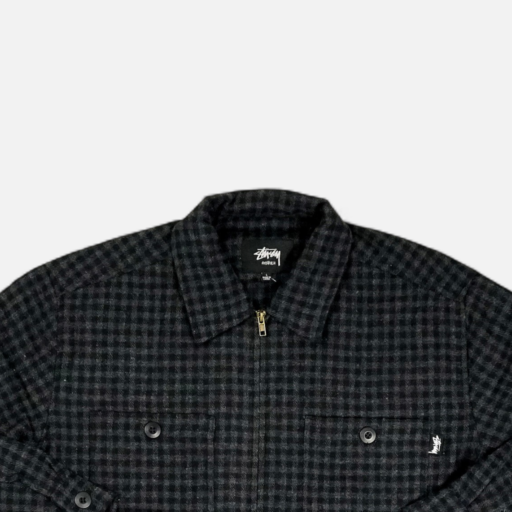 Vintage Stussy Black Jacket (L)