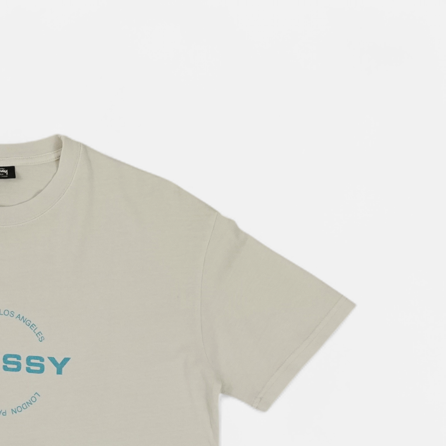 Stüssy White Graphic T-shirt
