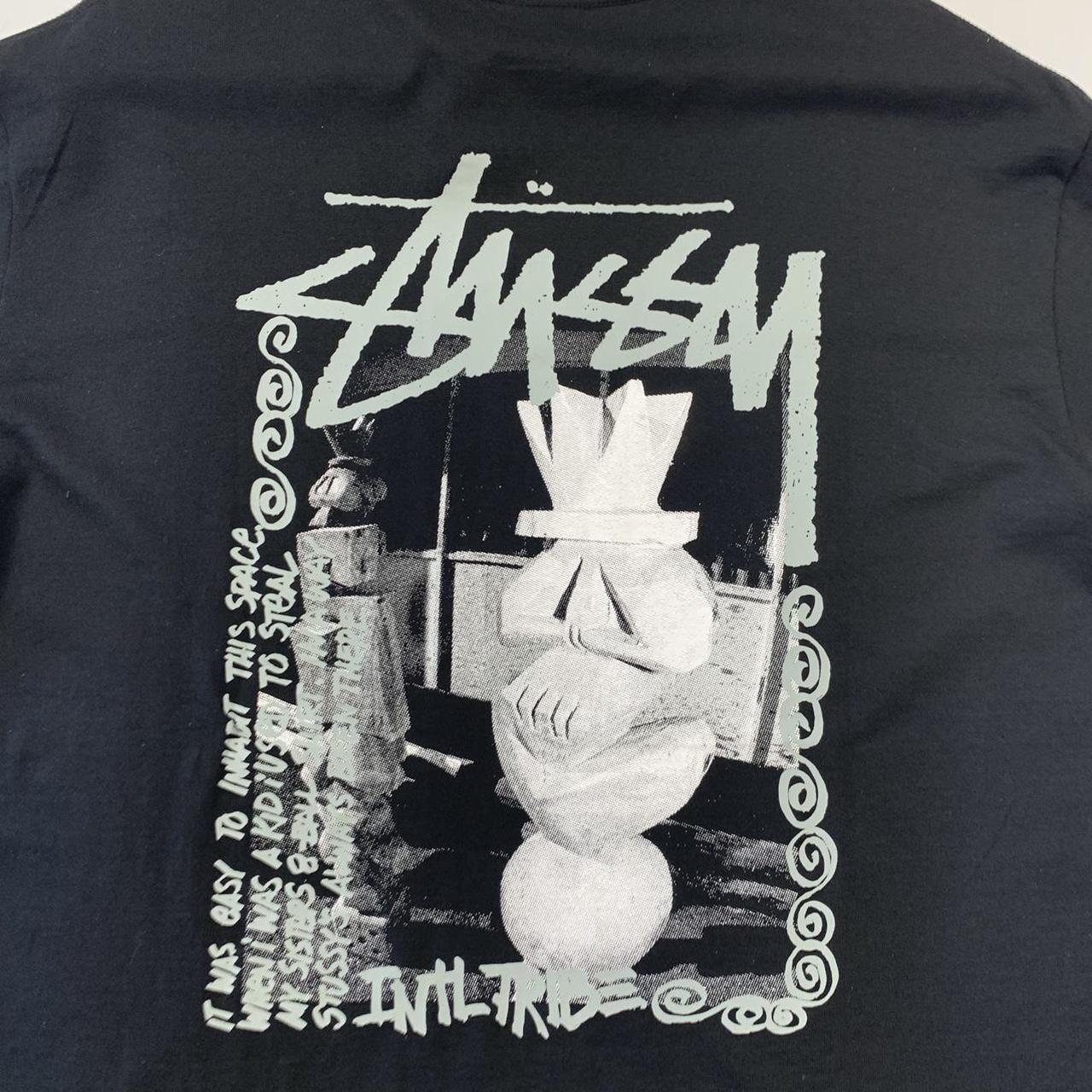 Stüssy Black Chess Piece T-shirt