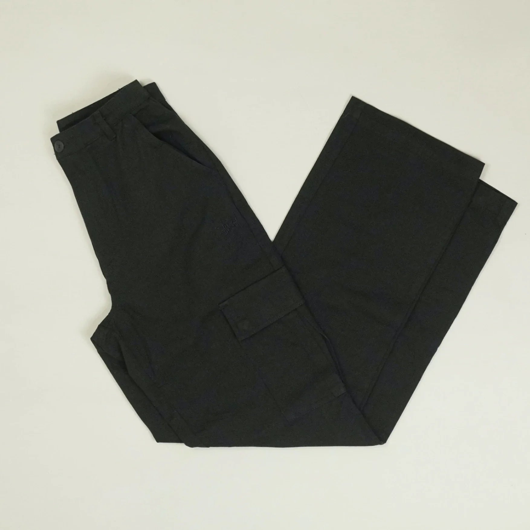 Stüssy Black Cargo Pants Women's