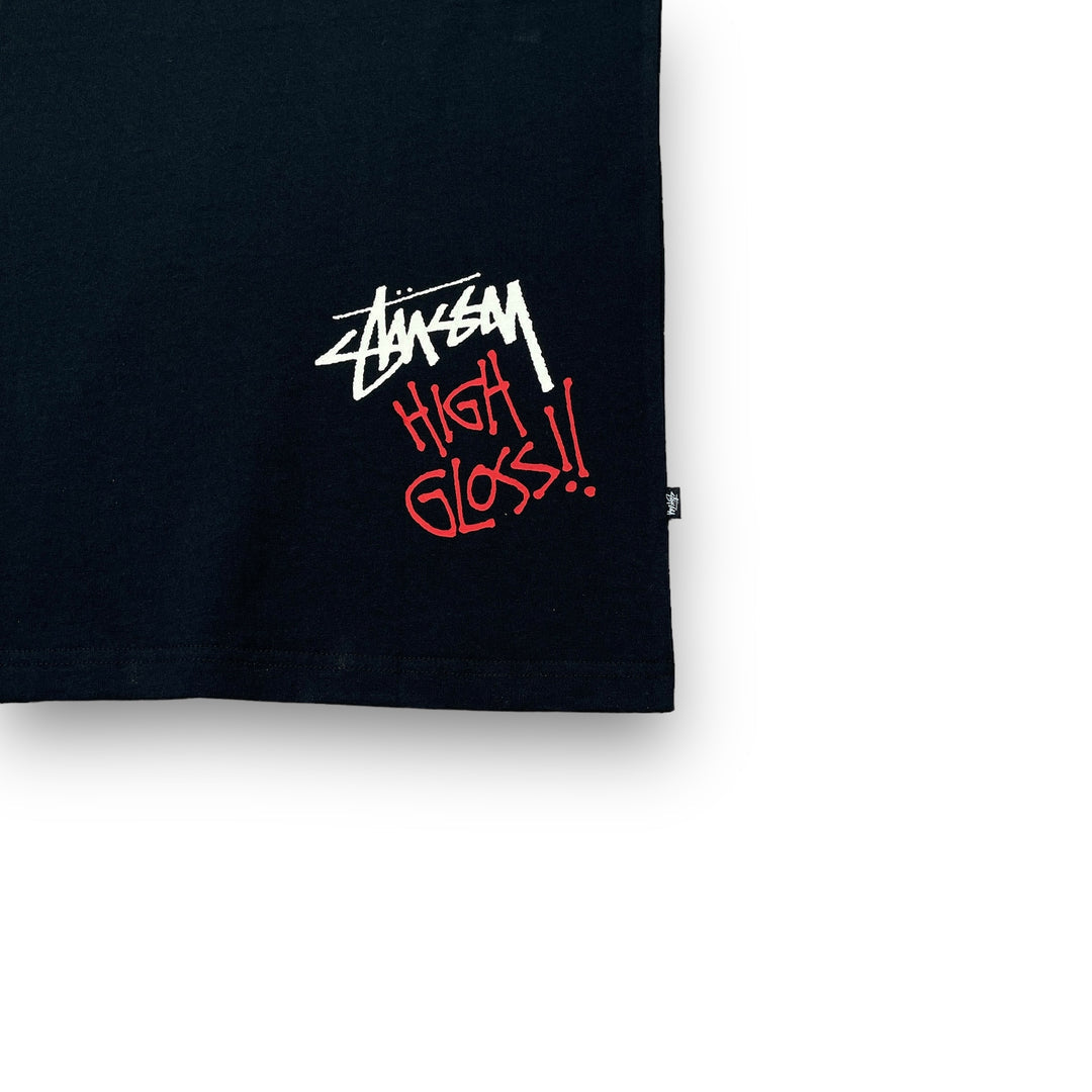 Stüssy Black Spray Can T-shirt