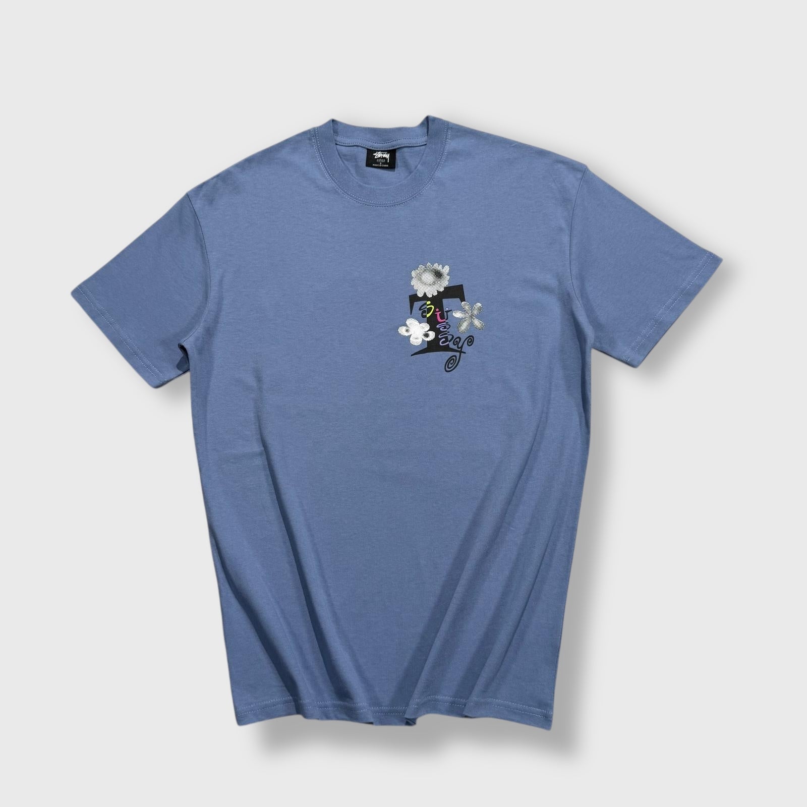 Stüssy Blue Flower T-shirt
