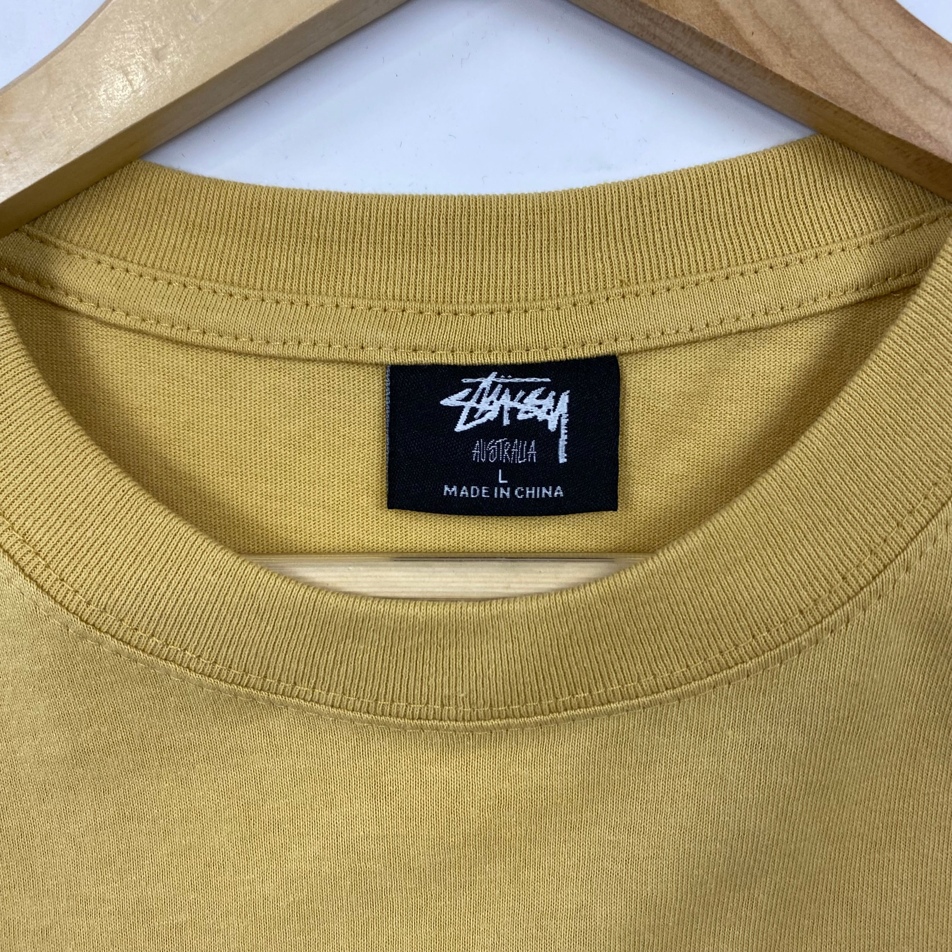 Stüssy Yellow Chess Pieces T-shirt