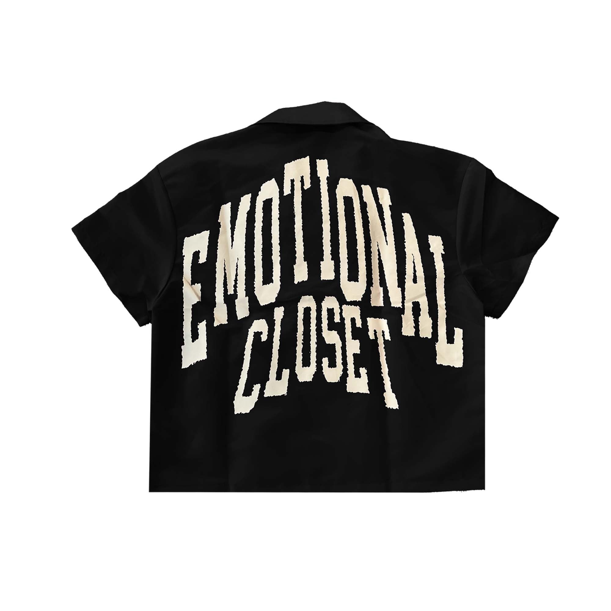 Black “Backyard” Nylon shirt