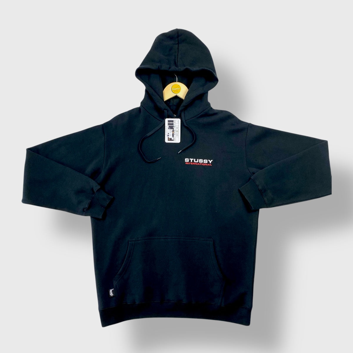 Stüssy Black International Hoodie (M)