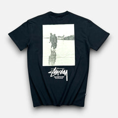 Stüssy Black Beach Graphic T-shirt