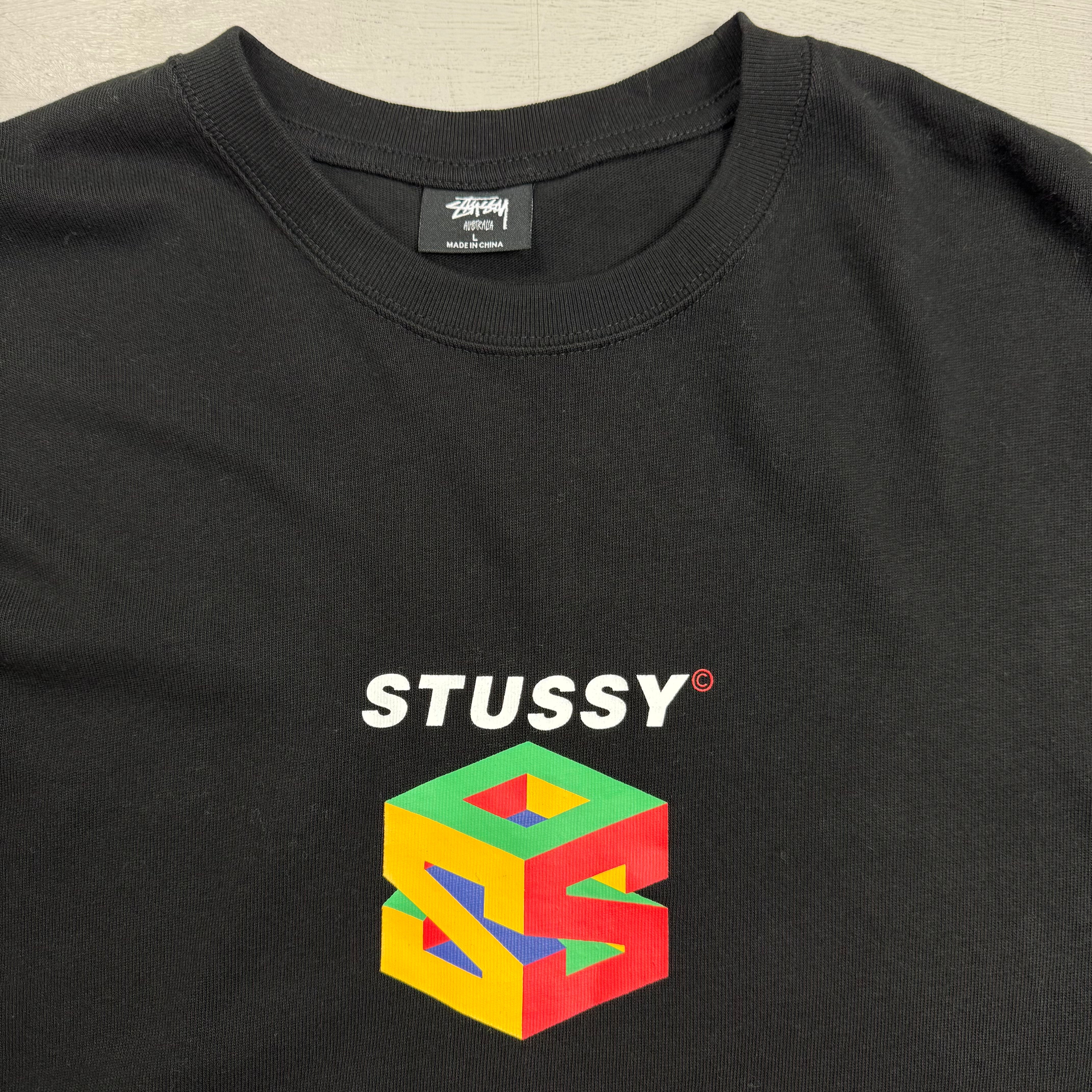 Stüssy Black Long Sleeve T-shirt