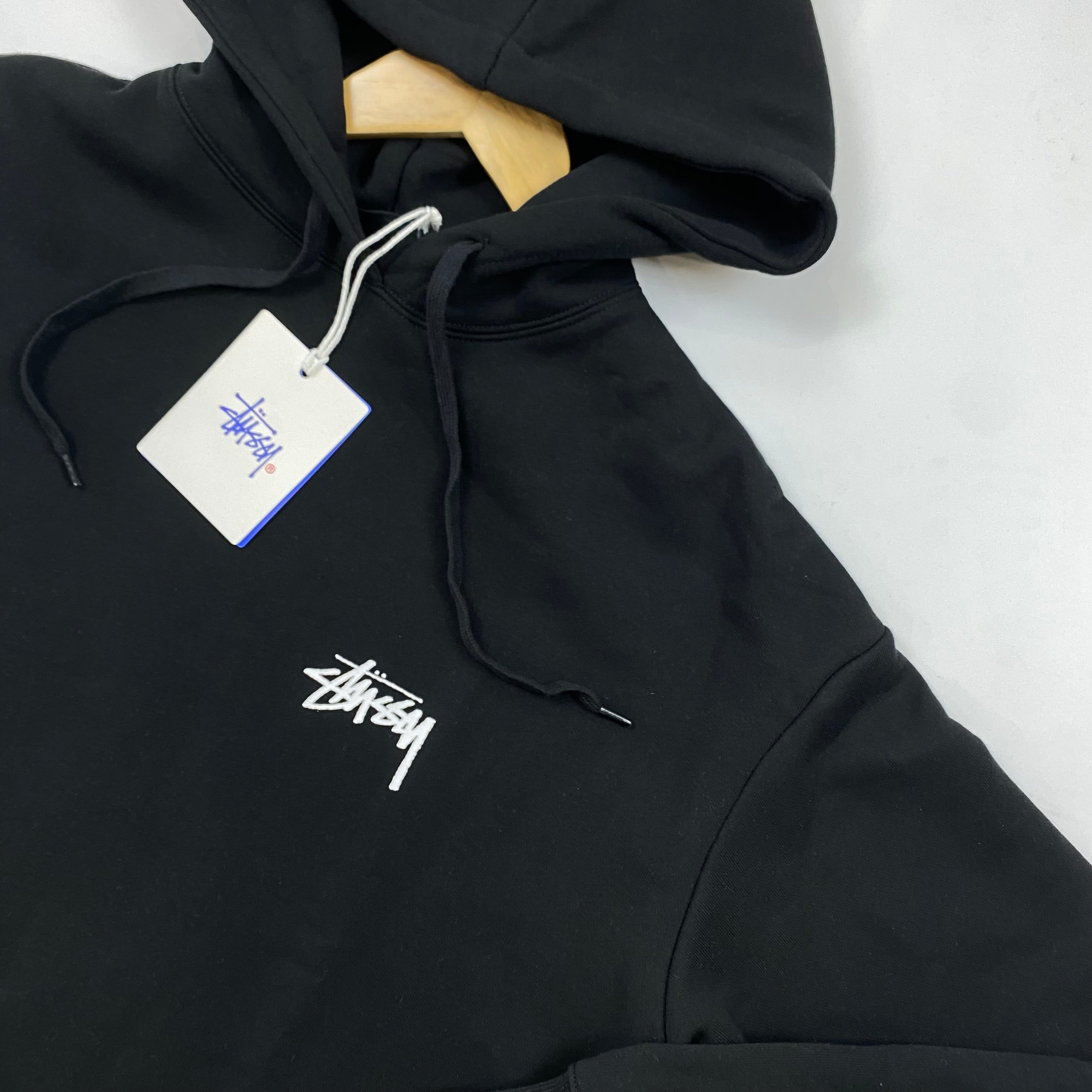 Stüssy Black Flaming Dice Hoodie