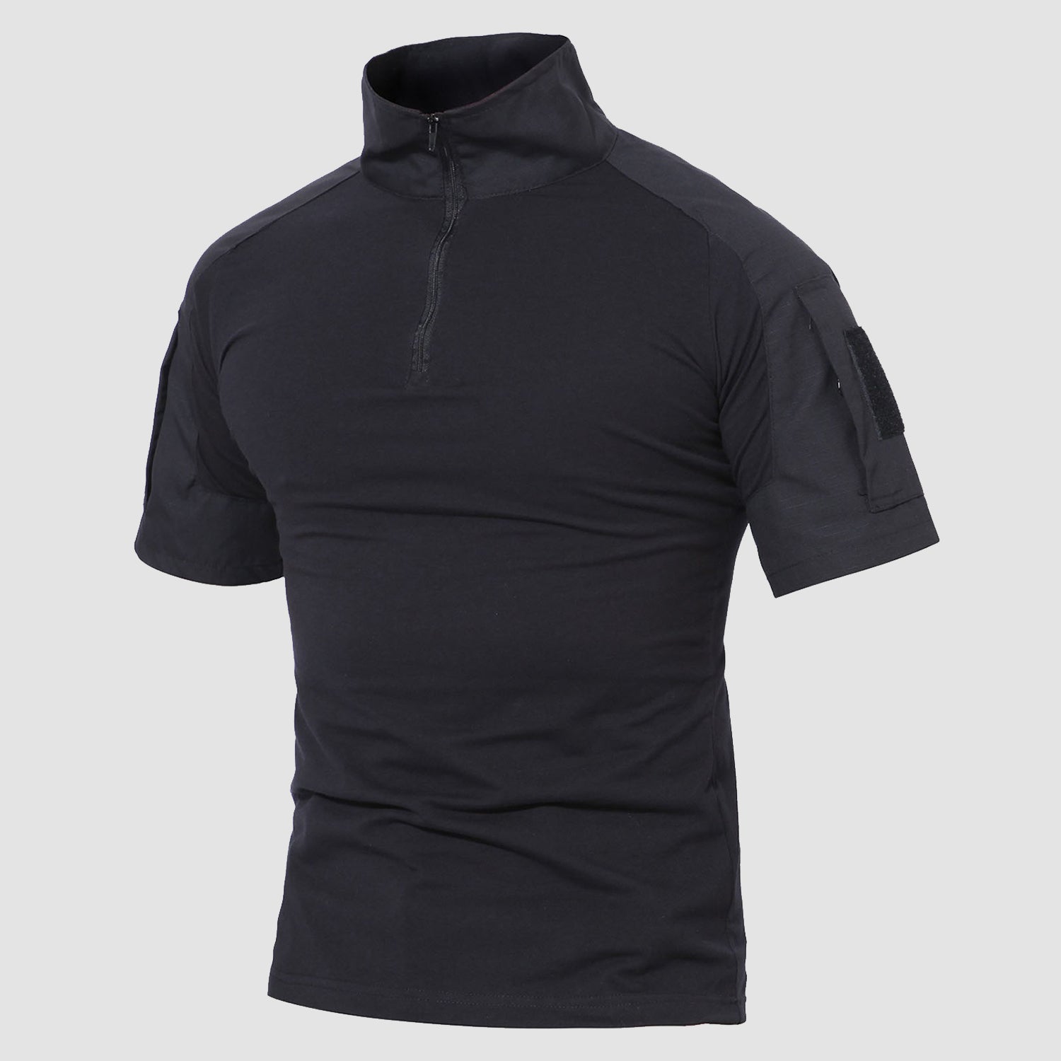 Men's Tactical 1/4 Zip Camo Shirts | Slim Fit