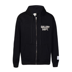 Gallery Dept. Minimalist Logo Zip-Up Hoodie