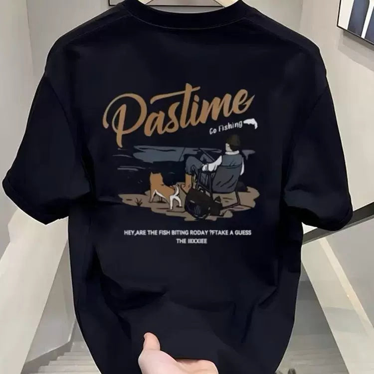 Cutting labels and clearing inventory for foreign trade tail goods~Korean loose trendy brand pure cotton short sleeved T-shirt, men's and women's same size oversized top