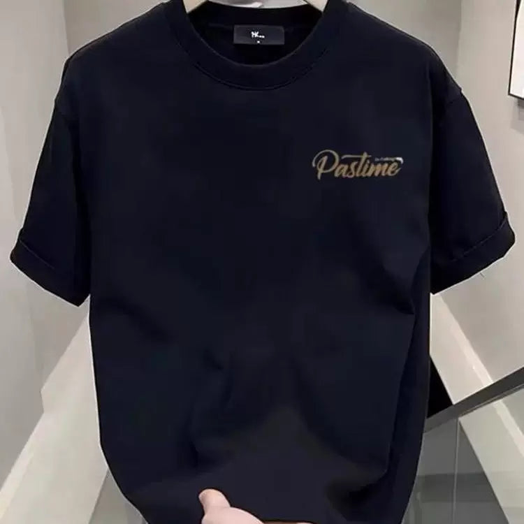 Cutting labels and clearing inventory for foreign trade tail goods~Korean loose trendy brand pure cotton short sleeved T-shirt, men's and women's same size oversized top
