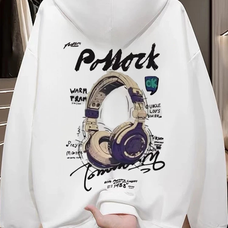 Overseas Order~Foreign Trade Clearance Tail Goods Autumn and Winter Trendy Brand Pure Cotton Hoodie for Men and Women, Loose Large Size Versatile