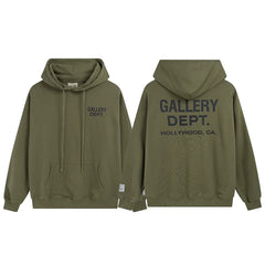 Gallery Dept Hollywood CA Olive Hoodie