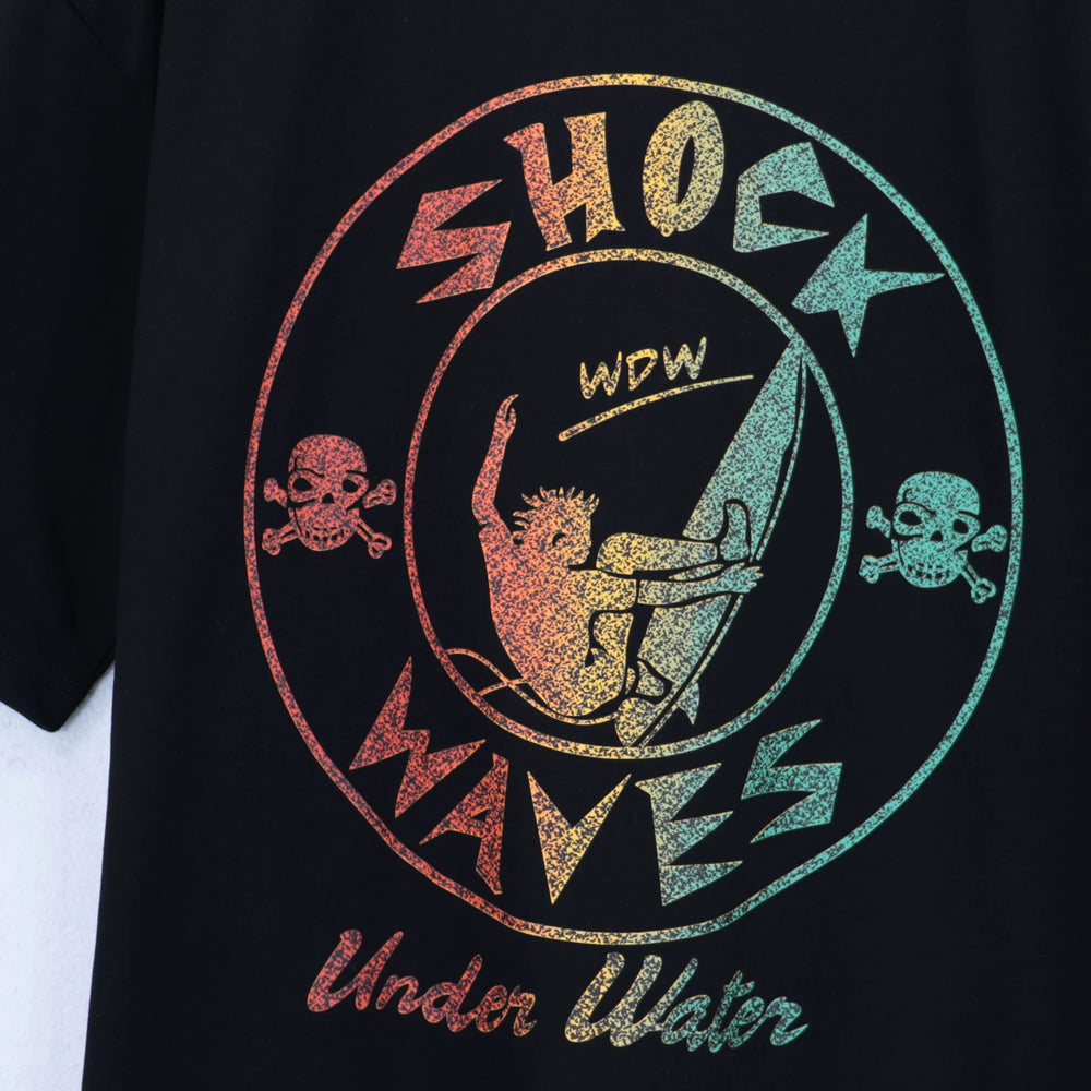 Who Decides War Shock Waves Gradient Graphic T-Shirt