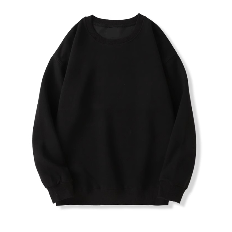 Overseas orders have been withdrawn from foreign trade, and the remaining goods are being sold. In autumn and winter, pure cotton with round neck and thick cotton, suitable for both men and women, loose and versatile, trendy