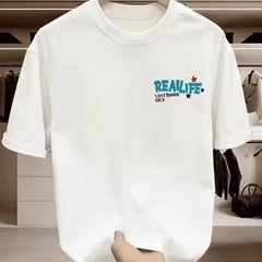 Foreign trade surplus~Export withdrawal clearance Summer new Korean style trendy brand pure cotton short sleeved T-shirt unisex versatile