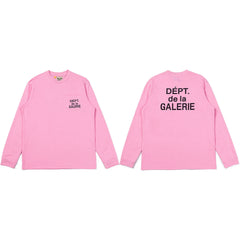 Gallery Dept. Pocket DÉPT. de la GALERIE Long Sleeve T-Shirt - Pink