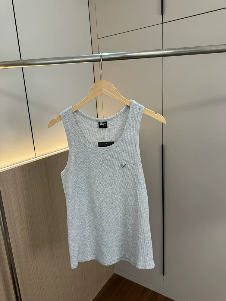 High end Huafu Ge! Summer men's foreign trade printed sports casual breathable base sleeveless sweat vest suspender