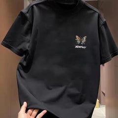 2026 new short sleeved T-shirt for both men and women, summer loose and trendy, simple half sleeved top, loose and versatile, casual