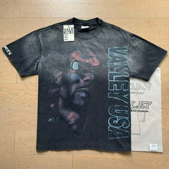 Vale Forever "Valley USA" Vintage Tee (Black)