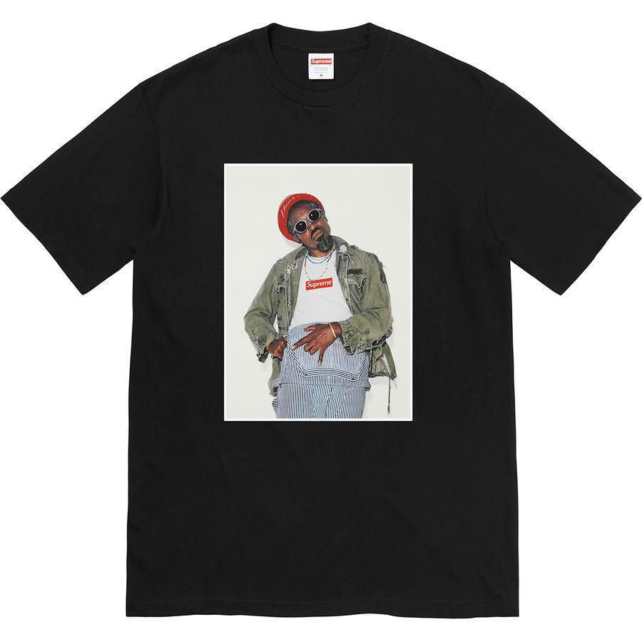 Supreme André 3000 Portrait Tee – Black
