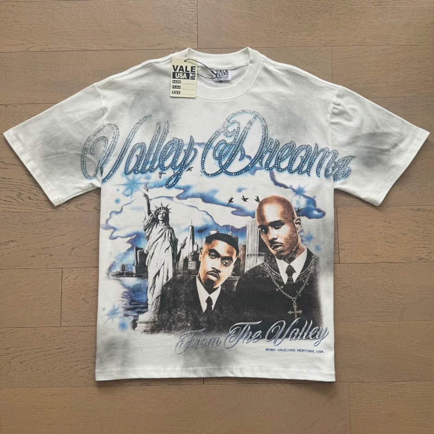 Vale Forever "From The Valley" Vintage Tee (White)