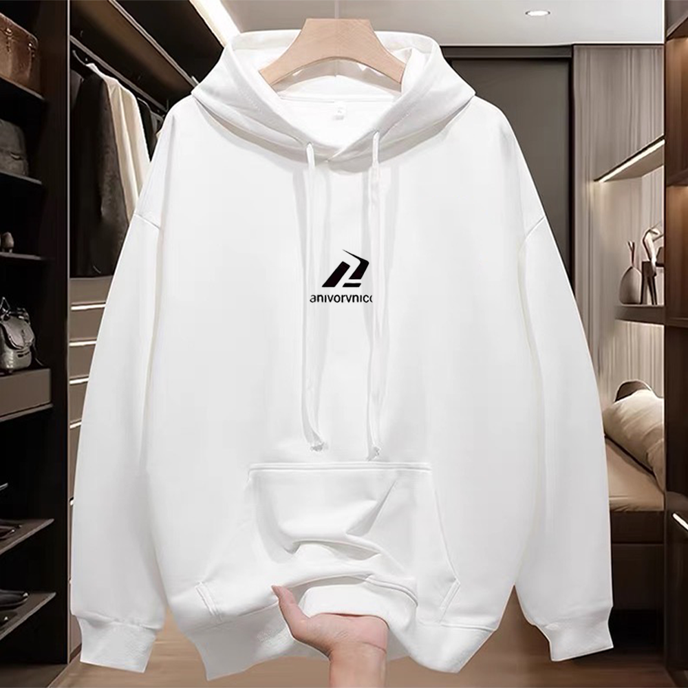 Overseas orders have been withdrawn from foreign trade, and the remaining goods have been withdrawn. The trendy brand pure cotton hooded sweatshirt for men and women in autumn and winter of 2025 is loose and versatile