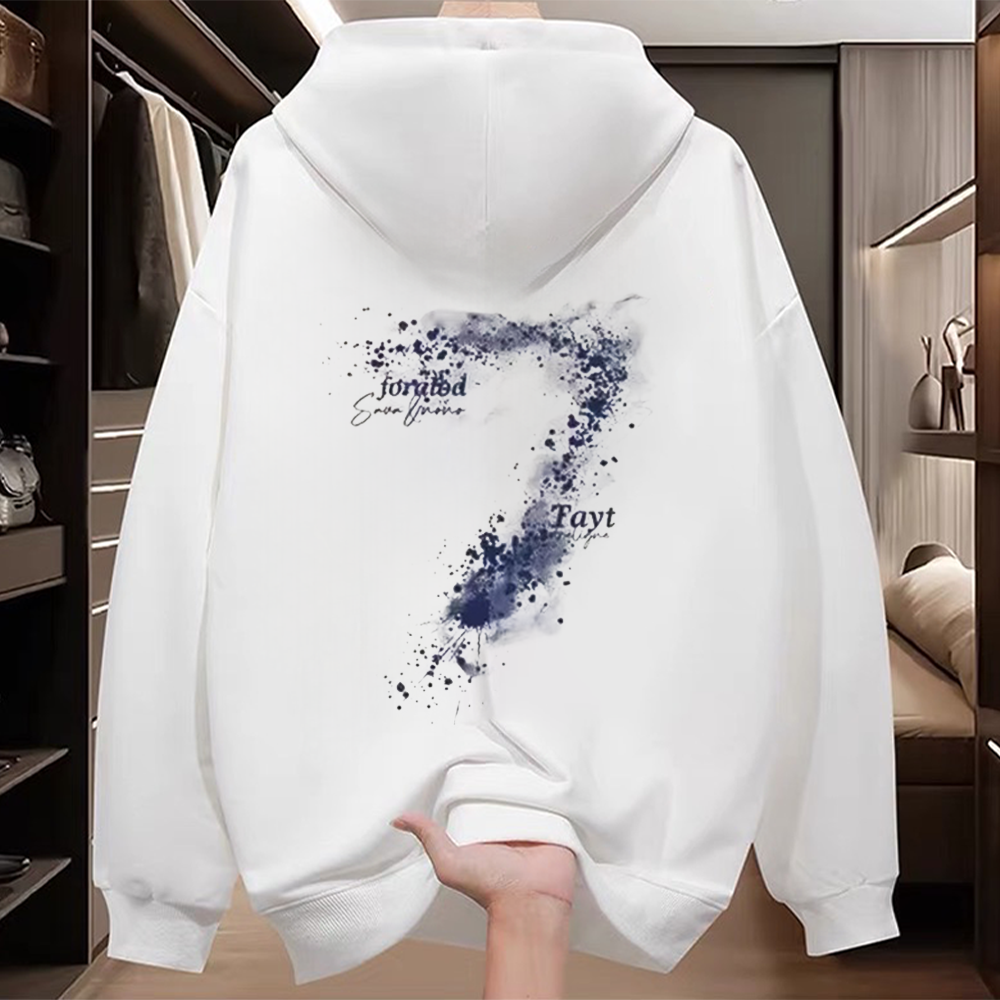 Clearance of foreign trade~Picking up leftover goods at the label cutting counter, pure cotton hoodies for men and women, loose and versatile, autumn and winter trendy brands