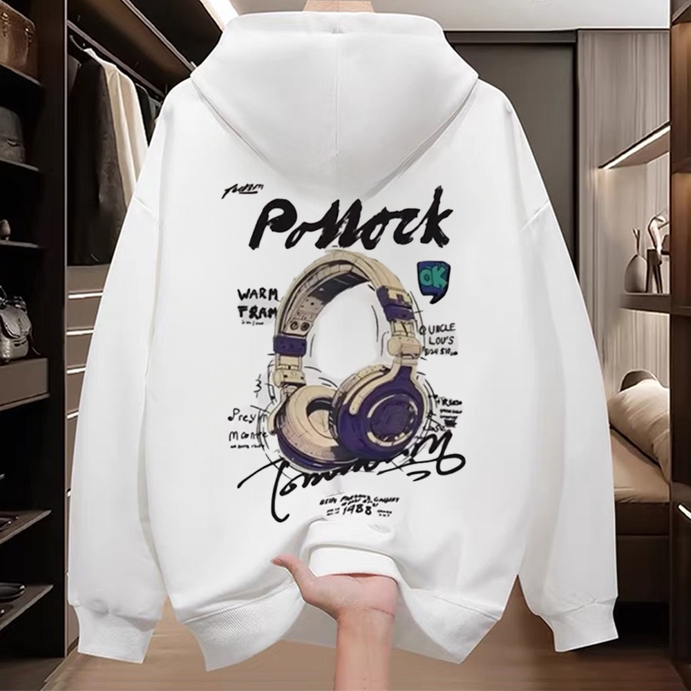 Overseas Order~Foreign Trade Clearance Tail Goods Autumn and Winter Trendy Brand Pure Cotton Hoodie for Men and Women, Loose Large Size Versatile