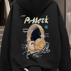 Overseas Order~Foreign Trade Clearance Tail Goods Autumn and Winter Trendy Brand Pure Cotton Hoodie for Men and Women, Loose Large Size Versatile