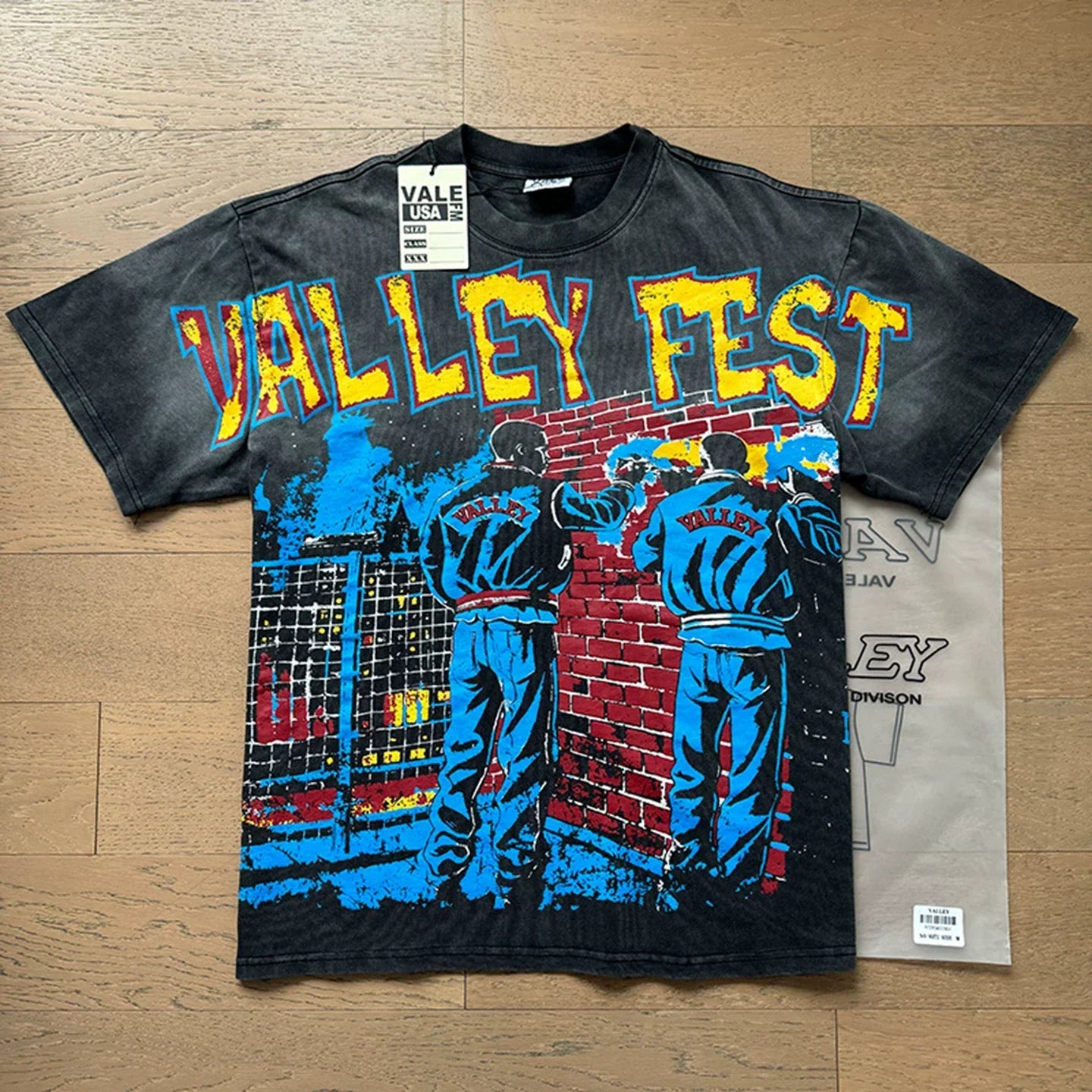 Vale Forever "Valley Fest" Vintage Tee (Black)