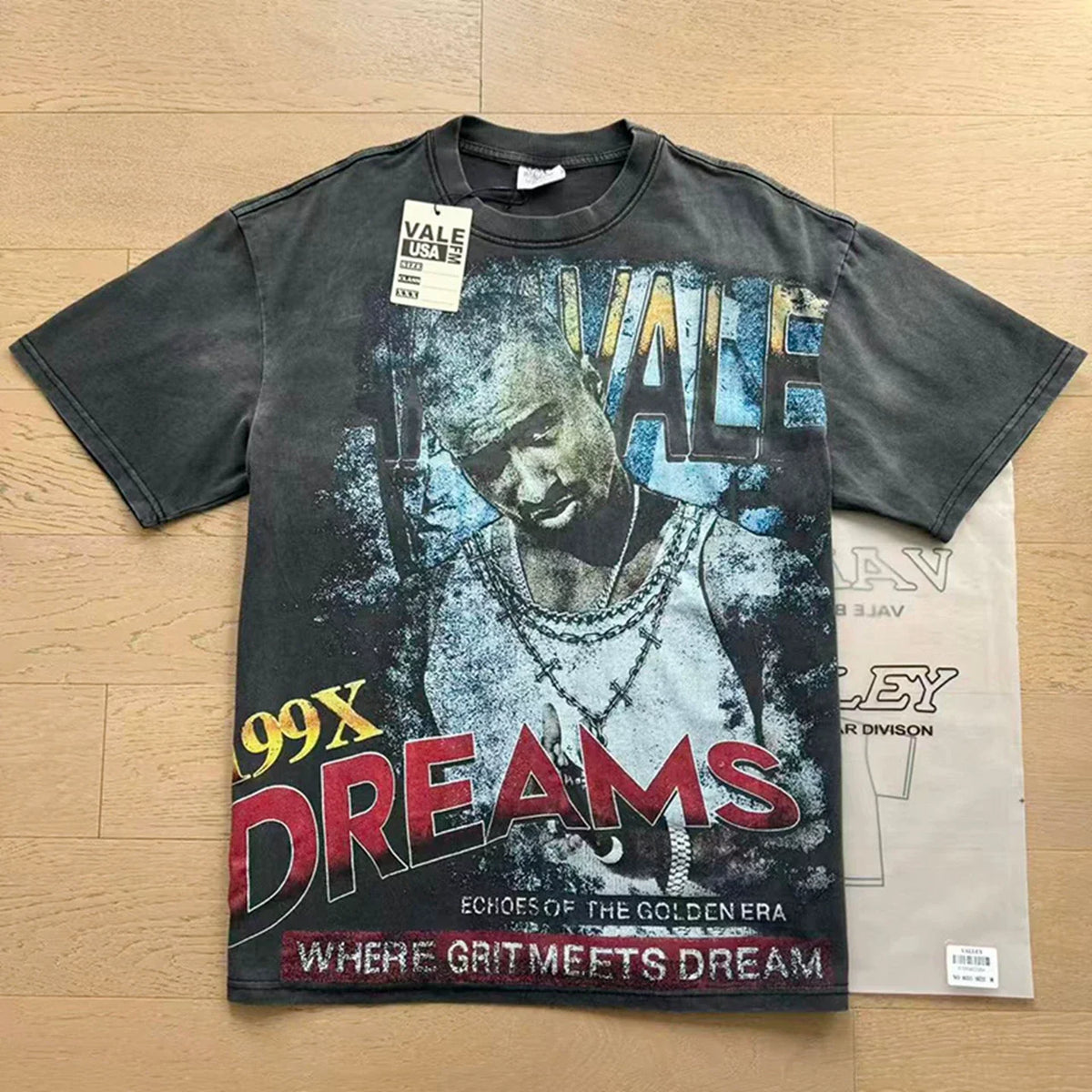 Vale Forever "199X Dreams" Vintage Tee (Black)