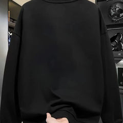 Overseas orders have been withdrawn from foreign trade, and the remaining goods are being sold. In autumn and winter, pure cotton with round neck and thick cotton, suitable for both men and women, loose and versatile, trendy