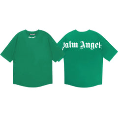 Palm Angels Classic Back Logo Print Pink T-Shirt