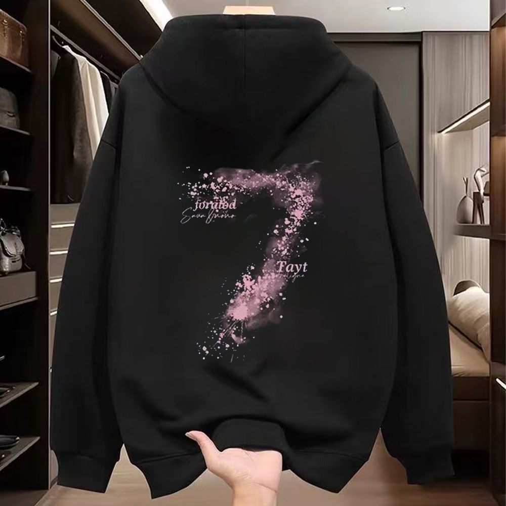 Clearance of foreign trade~Picking up leftover goods at the label cutting counter, pure cotton hoodies for men and women, loose and versatile, autumn and winter trendy brands