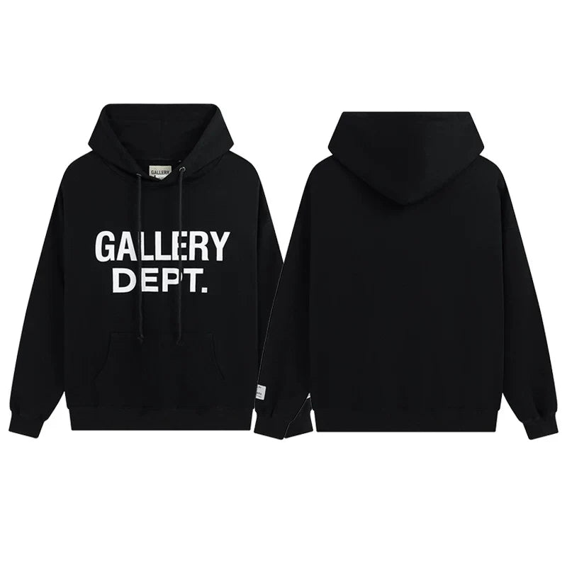 Gallery Dept Big Logo Black Hoodie