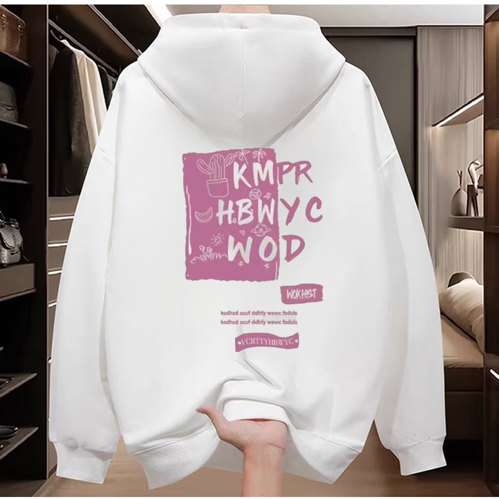 First tier tail goods counters withdraw to pick up leaks~Autumn and winter trendy brand pure cotton hoodies for men and women, loose and versatile for couples