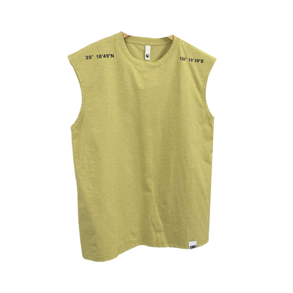 Coordinate printing design! Skin friendly and breathable! Summer Men's Foreign Trade Outdoor Running Fitness Leisure Sleeveless Tank Top