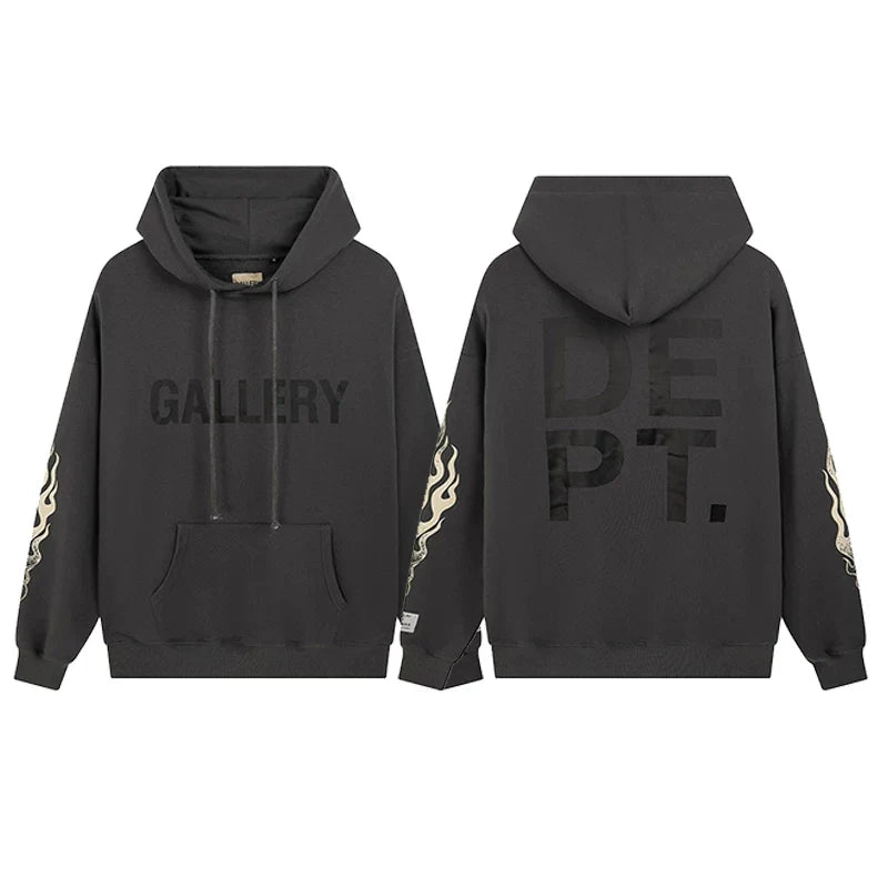 Gallery Dept DEPT. Graphic Charcoal Hoodie