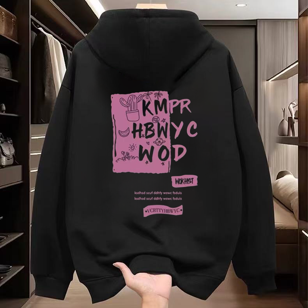First tier tail goods counters withdraw to pick up leaks~Autumn and winter trendy brand pure cotton hoodies for men and women, loose and versatile for couples