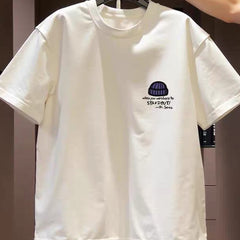 Top brand foreign trade counter's leftover goods leakage~Oil painting style artistic short sleeved T-shirt painted graffiti short sleeved unisex