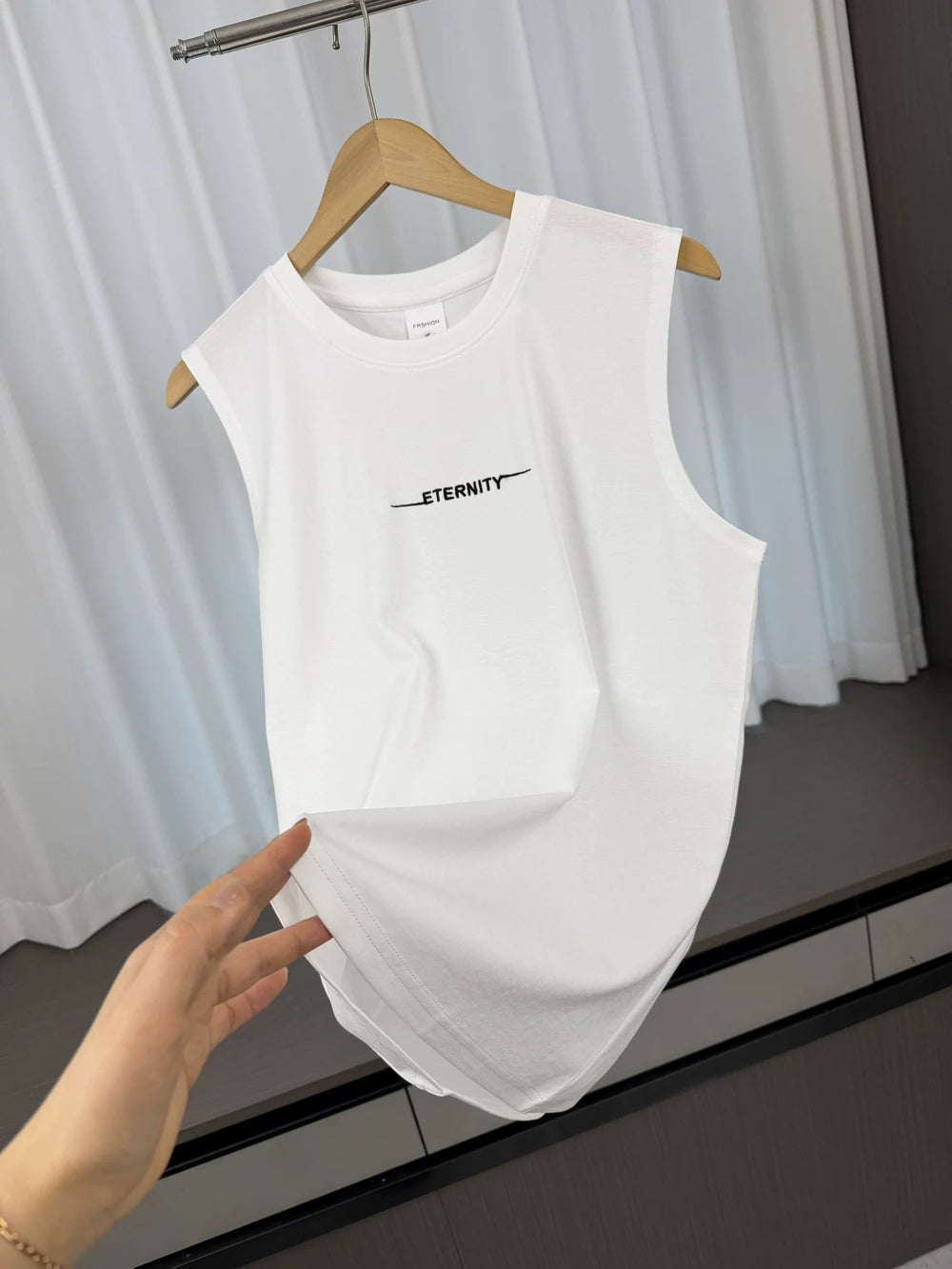 Don't miss it! Moisture absorbing and breathable! Foreign trade men's summer cool skin friendly sports casual vest sleeveless T-shirt