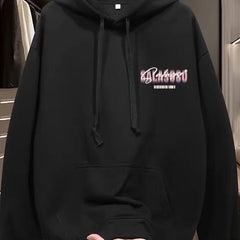 Overseas order backlog~Withdrawal of foreign trade American style trendy brand men's and women's loose autumn and winter hoodies with cut labels