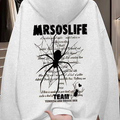 Foreign trade tail order trimming label clearance counter withdrawn~New autumn and winter trendy brand hoodies for men and women, loose and versatile