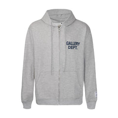 Gallery Dept. Minimalist Logo Zip-Up Hoodie