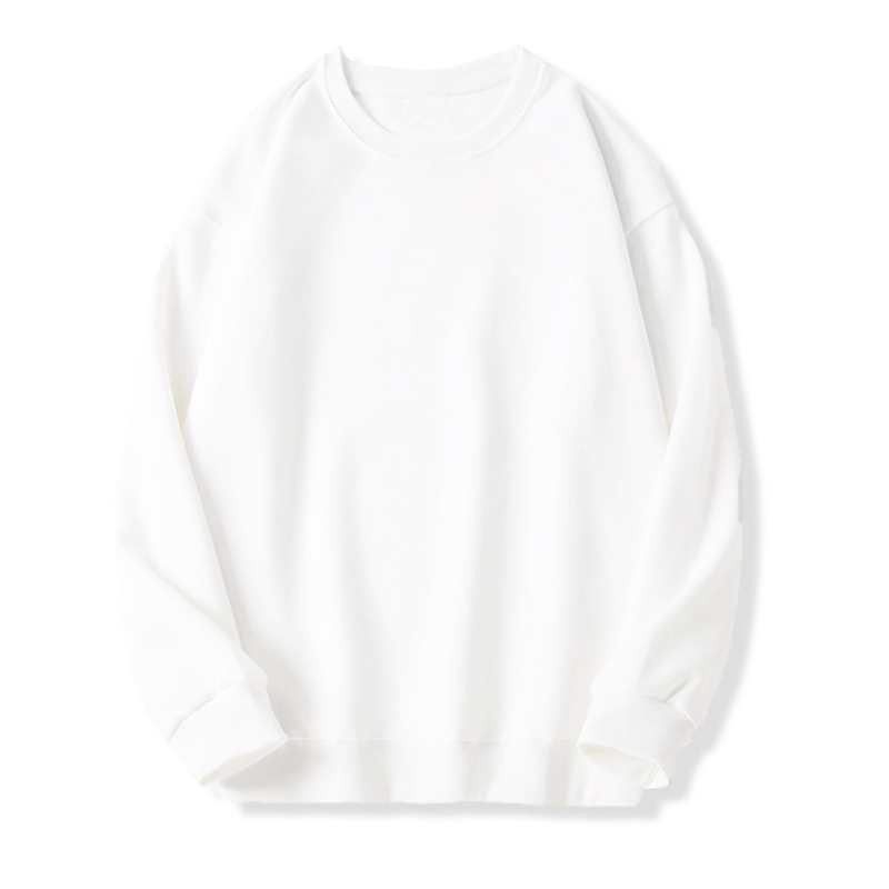 Overseas order foreign trade tail goods leakage~Heavy duty pure cotton round neck sweatshirt for men and women in autumn and winter, loose and versatile trendy brand