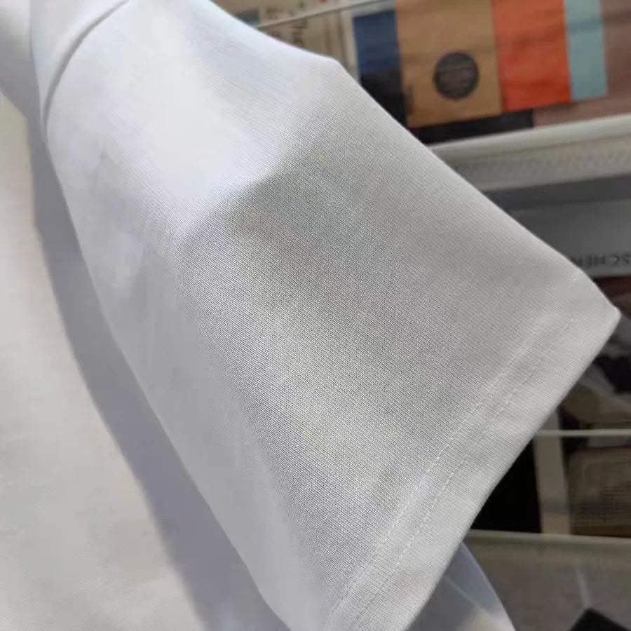 Overseas order backlog~Withdrawal of foreign trade summer heavyweight pure cotton short sleeved T-shirt men's and women's trendy brand letter loose and versatile